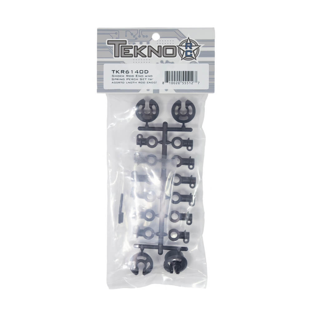 Shock Rod End and Spring Perch Set (with assorted length rod ends) - TKR6140D