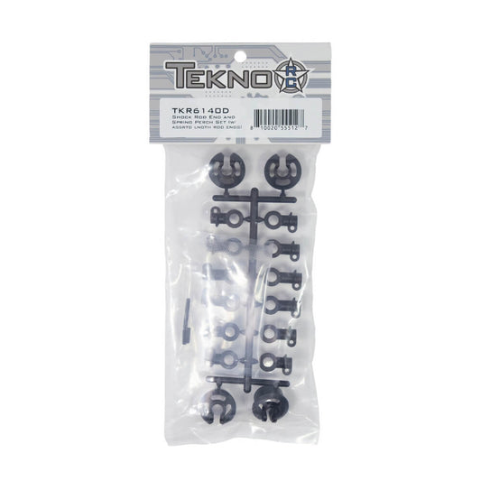 Shock Rod End and Spring Perch Set (w/ assorted length rod ends) - TKR6140D