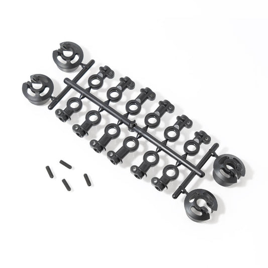 Shock Rod End and Spring Perch Set (w/ assorted length rod ends) - TKR6140D