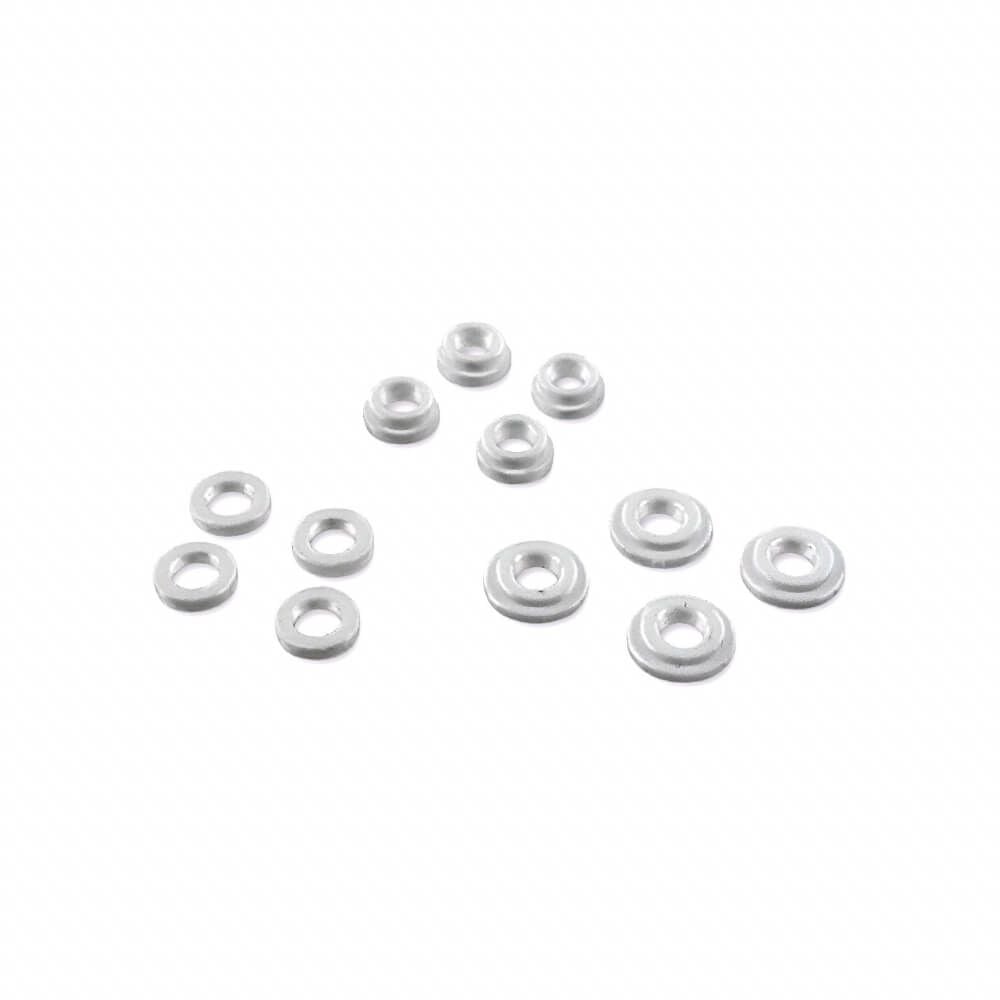 Tekno Shock Shaft Guide Set (moulé avec précision, POM, pour amortisseurs de 16 mm) - TKR6195