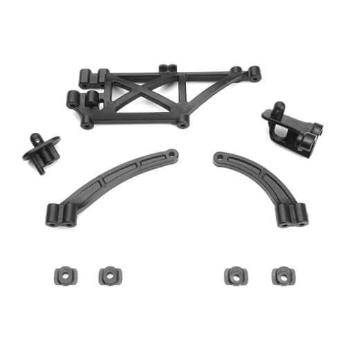 Support de châssis Tekno, ensemble de fixations de carrosserie (EB410) - TKR6538