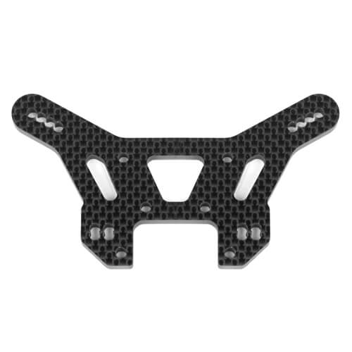 Tekno Shock Tower (arrière, fibre de carbone, emplacement de biellette de carrossage supplémentaire, EB410) - TKR6583C