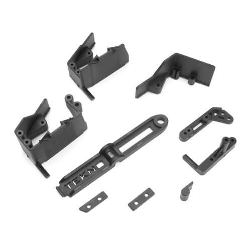 Protection latérale Tekno, support servo, accessoires batterie (EB410) - TKR6586