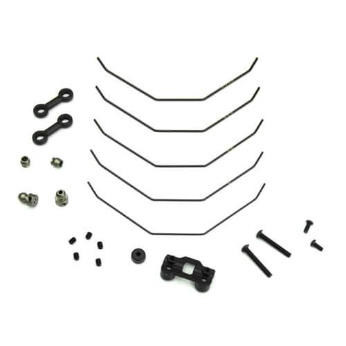 Kit de barres anti-roulis Tekno (avant complet, 1,0, 1,1, 1,2, 1,3, 1,4 mm, EB410) - TKR6623