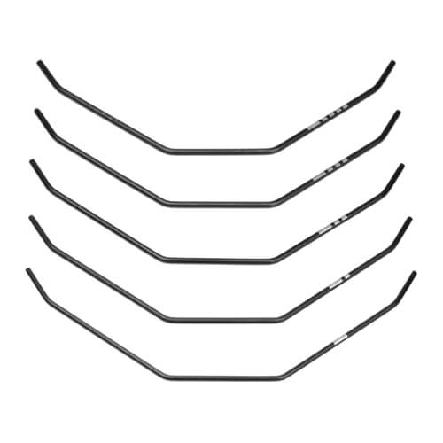 Jeu de barres anti-roulis Tekno (avant, barres uniquement, 1,5, 1,6, 1,7, 1,8, 1,9 mm, EB410/ET410) - TKR6624