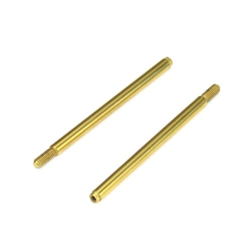 Tekno Shock Shafts (rear, steel, TiNi coated, ET410, 2 pcs) - TKR6757T