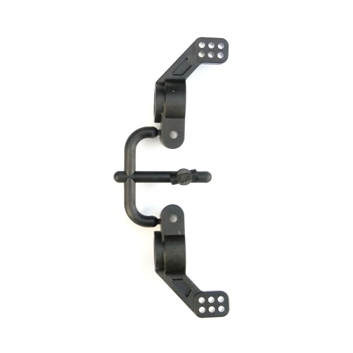 Porte-fusées arrière Tekno pour arbres de transmission M6 (Slash 2WD, 4x4, nylon, 0,5°, G/D) - TKR1952T05
