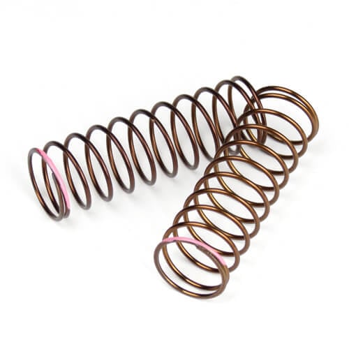 Jeu de ressorts d'amortisseur Tekno (arrière, 1,3x11,25, 2,4lb/po, 63mm, rose) - TKR7243