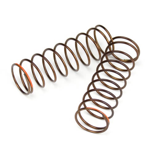 Jeu de ressorts d'amortisseur Tekno (arrière, 1.3x9.375, 3.01lb/in, 63mm, orange) - TKR7246