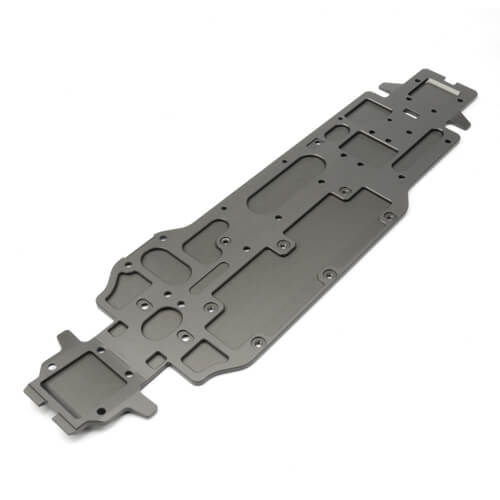 Châssis Tekno (7075, anodisé dur, EB48.4) - TKR8006