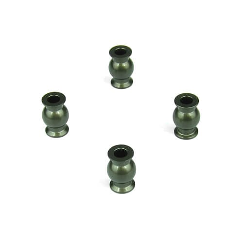 Tekno Pivot Balls (6.8mm, camber, steering links, aluminum, centered, 4pcs) - TKR8052A