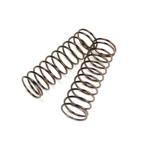 Tekno LF Shock Spring Set (front, 1.6x11.6, 3.58lb/in, 75mm, black) - TKR8763