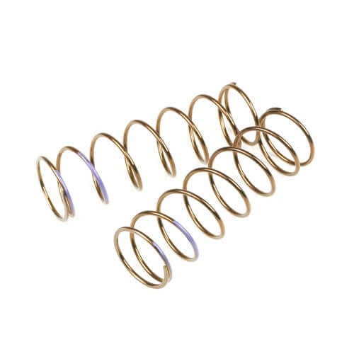 Jeu de ressorts d'amortisseur Tekno LF (avant, 1.6x7.75, 5.98lb/in, 75mm, violet) - TKR8770
