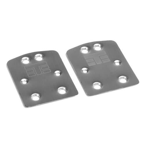 Plaque de protection Tekno (arrière, acier, tous 2.0, 2 pcs) - TKR9022