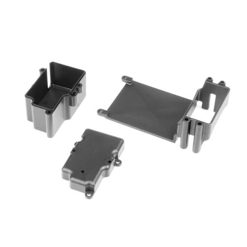 Support de servo, plateau contrôleur, boîtier RX (EB/ET48 2.0) - TKR9065