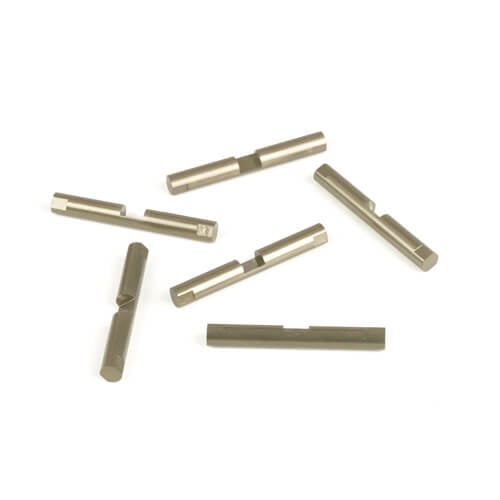 Tekno Differential Cross Pins (7075 aluminum, hard anodized, 2.0, 6pcs) - TKR9149A
