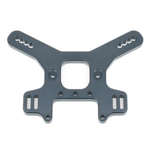 Tekno Shock Tower (arrière, courte, CNC 7075, anodisée bronze, EB/NB48 2.0) - TKR9269S
