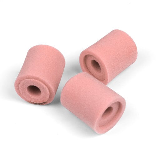 Mousses de filtre à air Tekno (huile rouge, intérieure, extérieure, 3 pcs chaque, NB/NT48 2.0) - TKR9363B