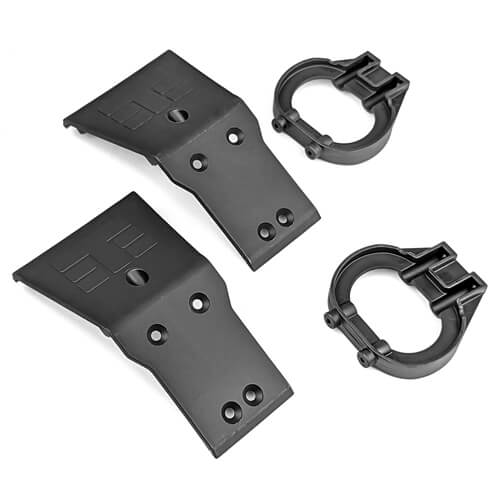 Plaque de protection et pare-chocs Tekno (AV/AR, MT/SCT410 2.0) - TKR9660