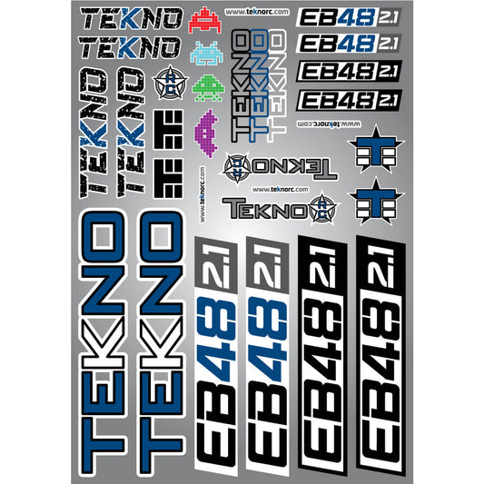 Planche de décalcomanies Tekno EB 2.1 - TKR9247